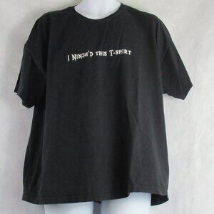 Jinx Men's Short Sleeve T-Shirt, Black I Ninja's This T-Shirt, 3XL